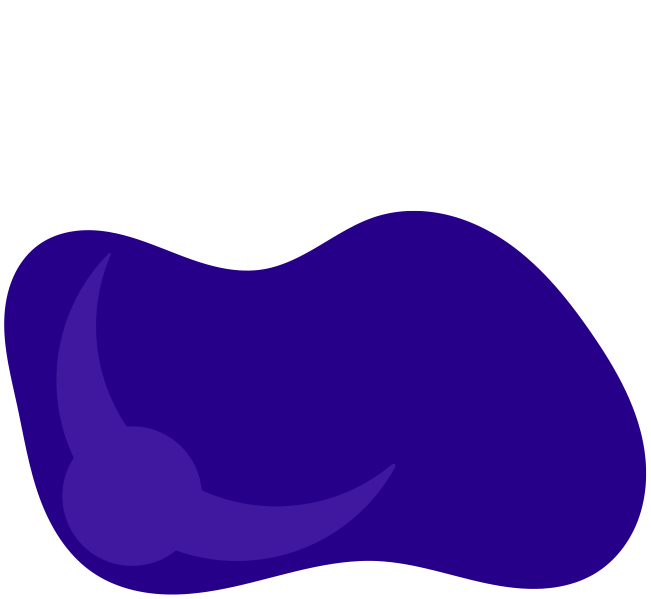 blue blob